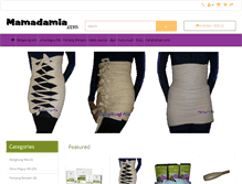 Tablet Screenshot of mamadamia.com